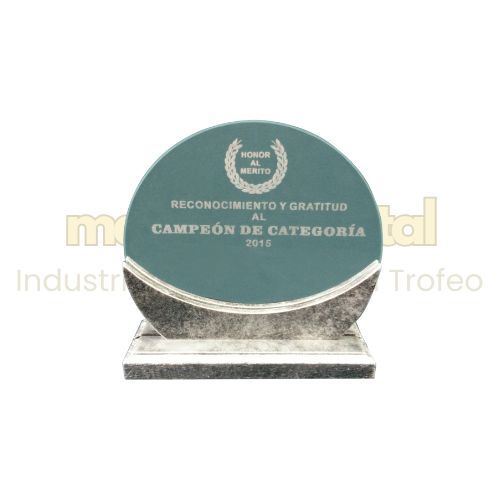 Imagen de Trofeo de vidrio con base - M20.800
